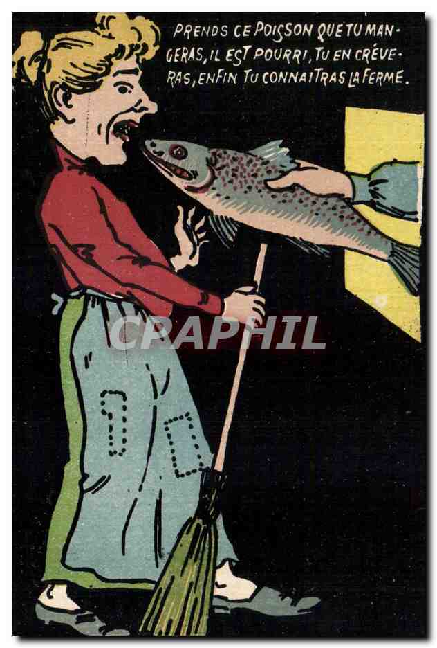 Fetes - Voeux - Poisson d Avril - April Fool - CPA