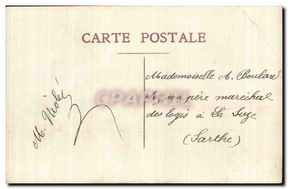 Fetes - Voeux - Poisson d Avril - April Fool - Petit Poisson Aeroplane - Fish Airplane - CPA — Back