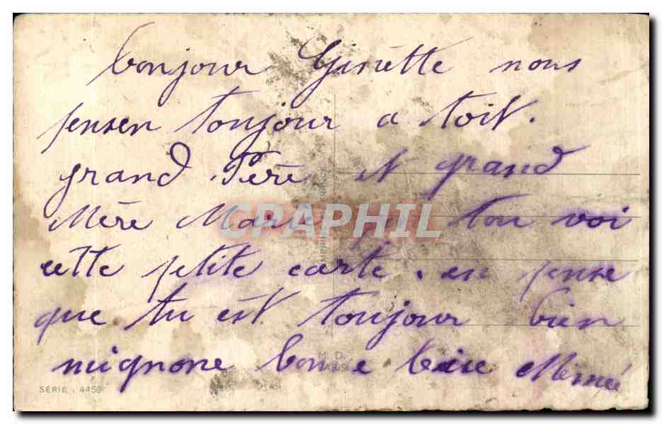 Fetes - Voeux - Poisson d Avril - April Fool - Fish out boating - CPA — Rückseite