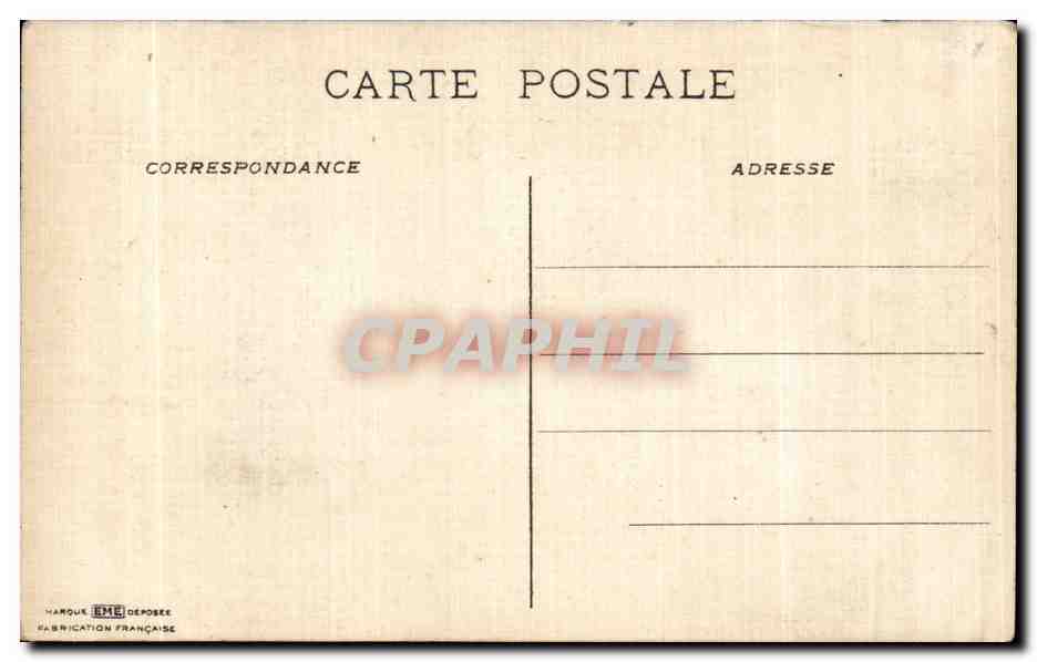 Fetes - Voeux - Poisson d Avril - April Fool - fish and horseshoe - CPA — Rückseite