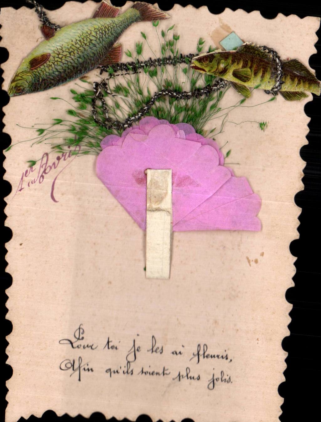 Fetes - Voeux - Poisson d Avril - April Fool - CPA
