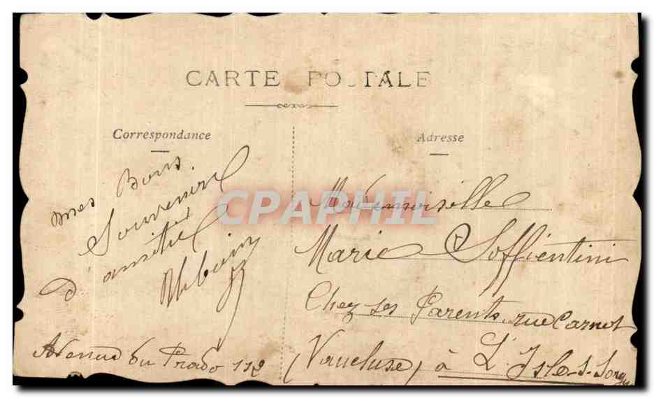 Fetes - Voeux - Poisson d Avril - April Fool - CPA — Rückseite