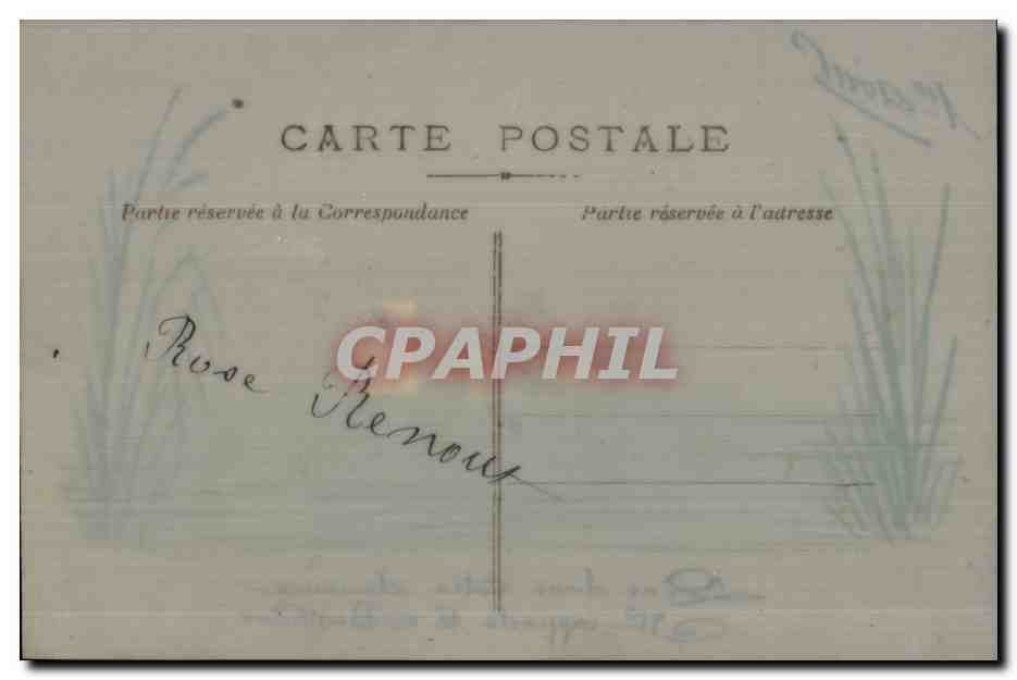 Fetes - Voeux - Poisson d Avril - April Fool - CPA — Rückseite