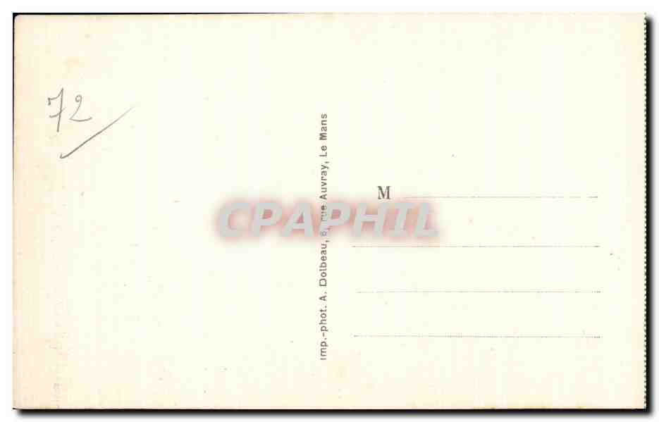 Leonard des Bois - Un Coin des Touristes - CPA — Rückseite