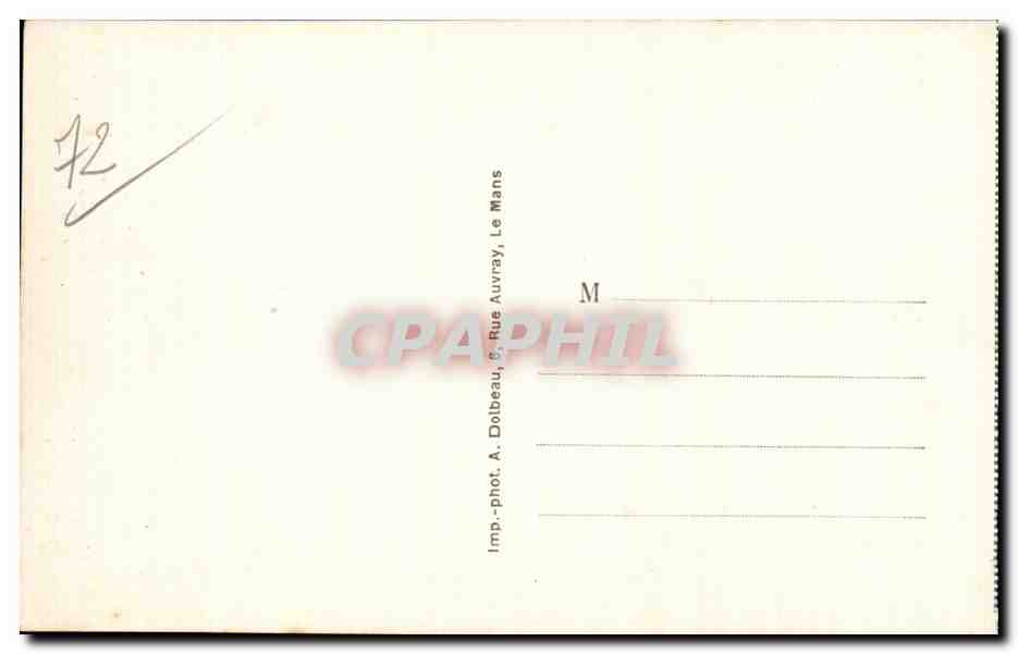 St Leonard des Bois - Vallee de Misere - CPA — Back