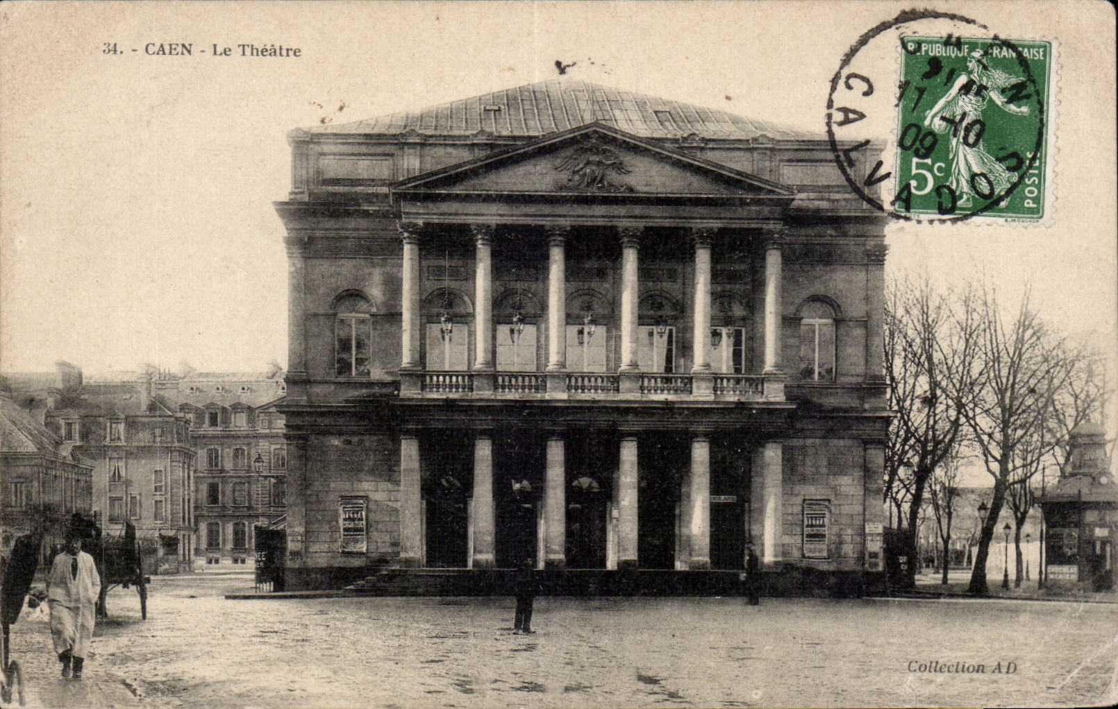 CAEN - Le Théâtre — Collection AD — n°34