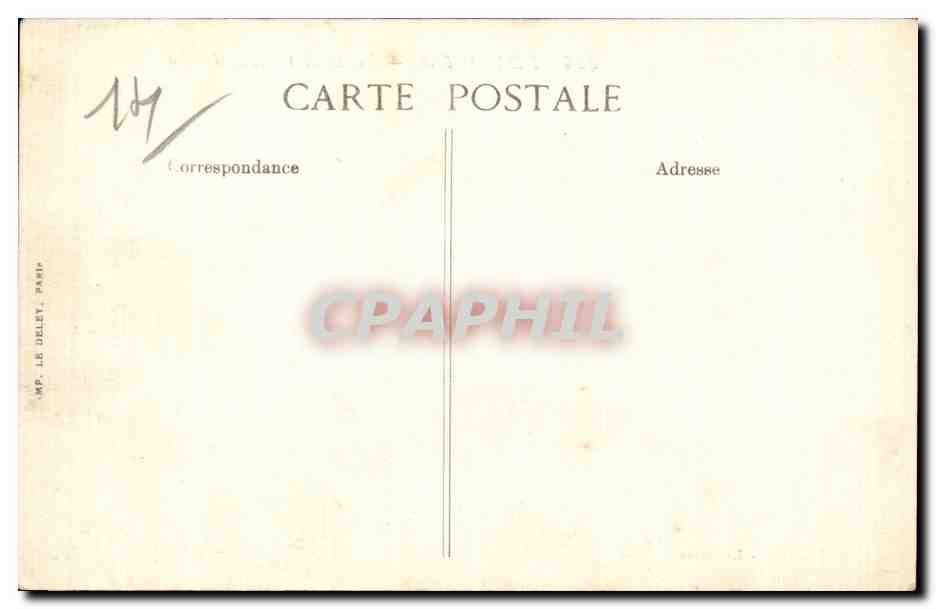 Deauville - Royal Hotel et la Plage - CPA — Rückseite