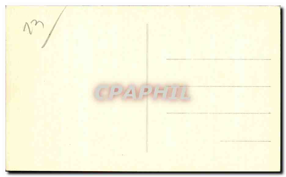 Marseille - L Opera - CPA — Verso