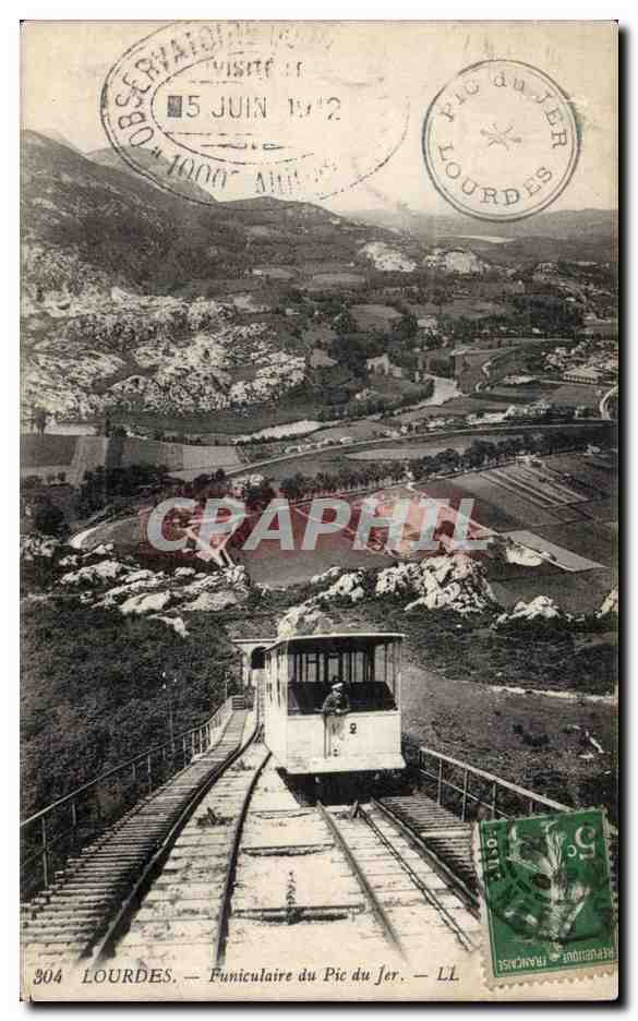 Lourdes — Funiculaire du Pic du Jer — LL