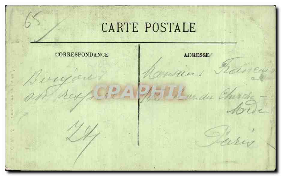 Lourdes — Funiculaire du Pic du Jer — LL — Verso