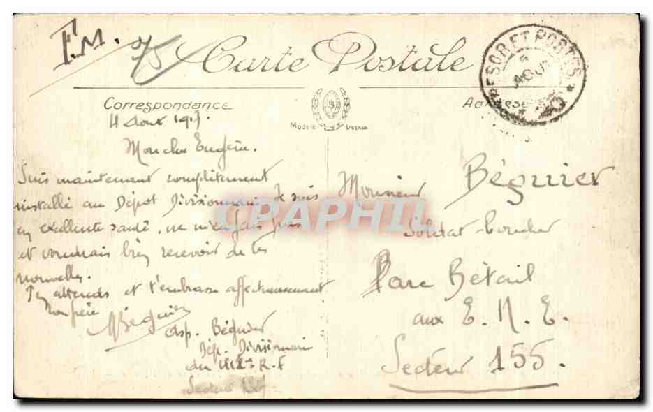 Paris - 16 - L Avenue du Bois de Boulogne et l Arc de Triomphe - CPA — Rückseite