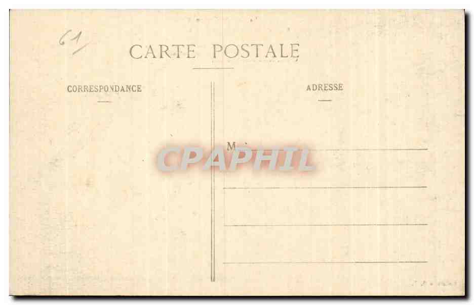 La Grande-Trappe (Orne) — Ancien chemin de la Trappe à Laigle, avec chêne témoin des entretiens du Grand Abbé Bossuet — Collection G. I. — Reverso