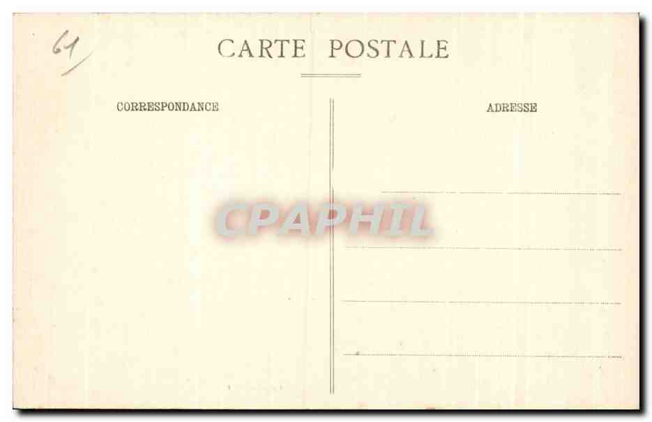 La Grande Trappe - pres Mortagne - Vue Generale - CPA — Rückseite
