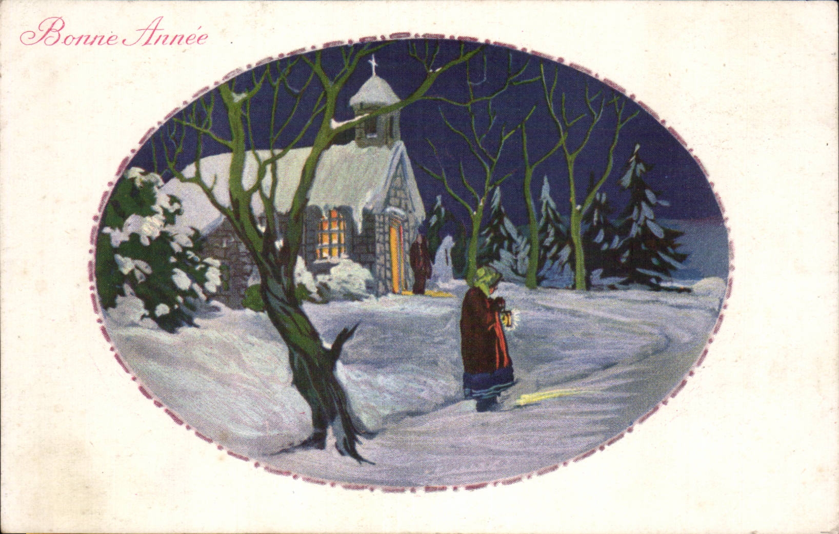 Fetes - Voeux - Holiday - Bonne Annee - Happy New Year - CPA 