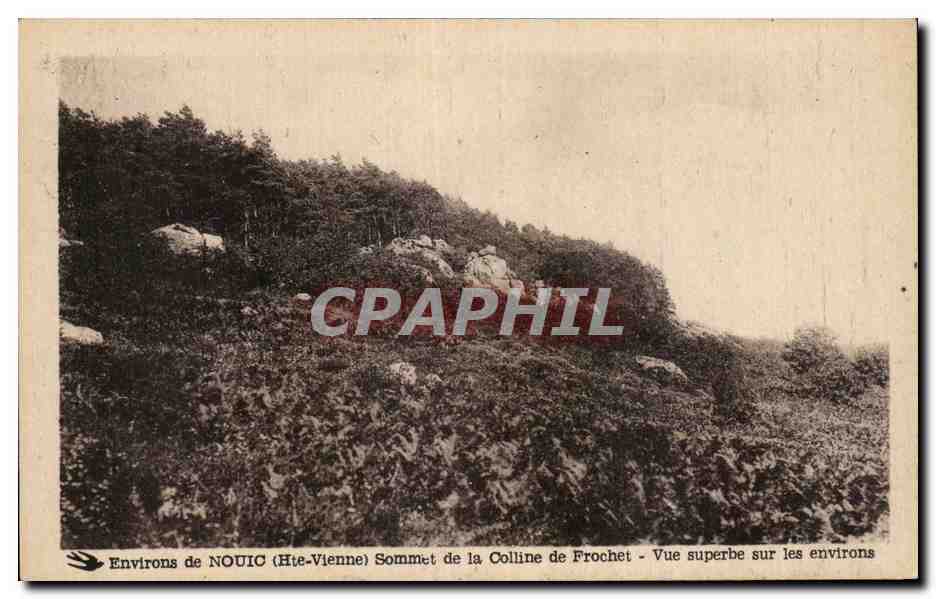 Environs de NOUIC (Hte-Vienne) — Sommet de la Colline de Frochet — Edition Labroasse