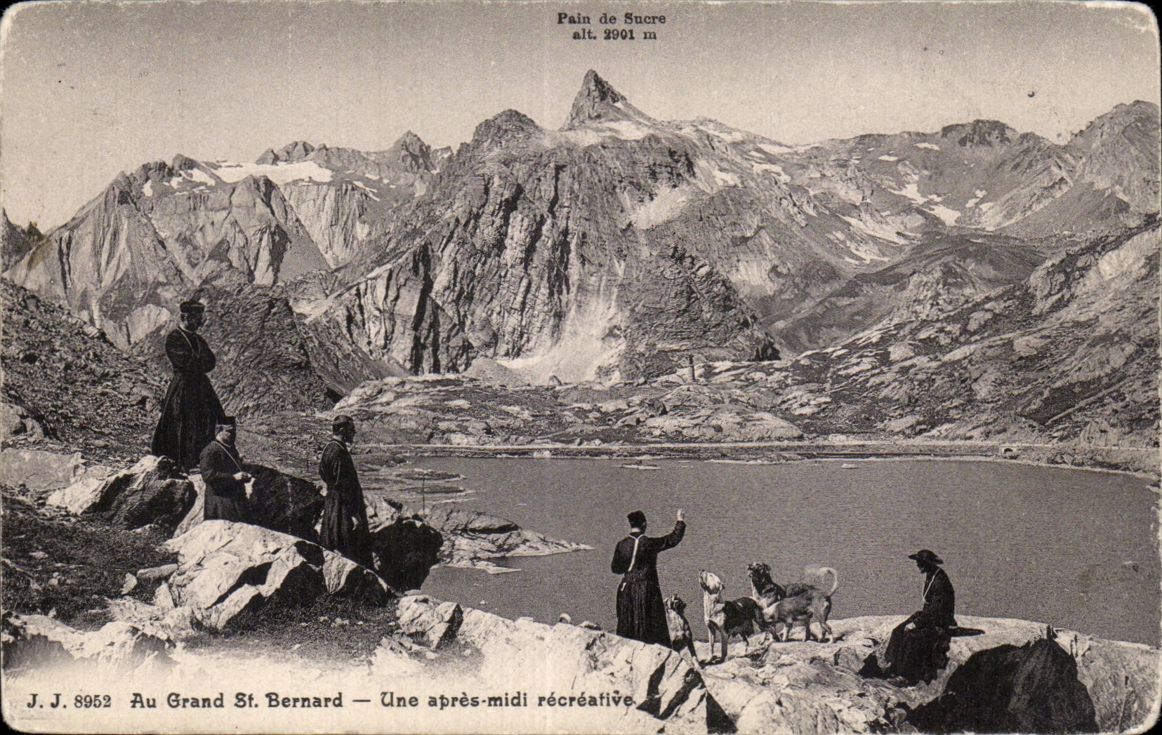 Au Grand St. Bernard — Une après-midi récréative — J. J. 8952
