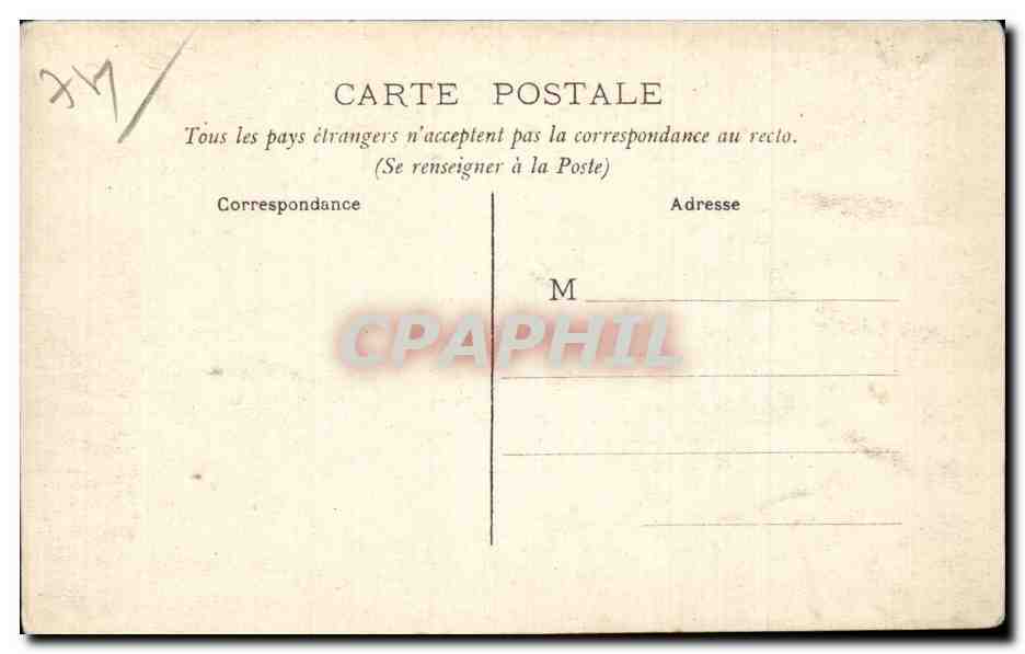 Le Pic du Midi d'Ossau, vu du col de Lurdé — C. C. 867 — éditeur C. C. — Achterkant