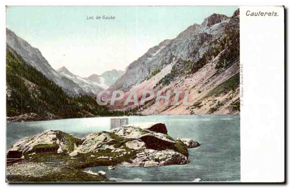 Lac de Gaube — Cauterets — J.F. Editeur, Sona & N°311