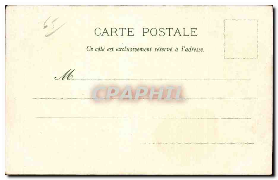 Lac de Gaube — Cauterets — J.F. Editeur, Sona & N°311 — Rückseite