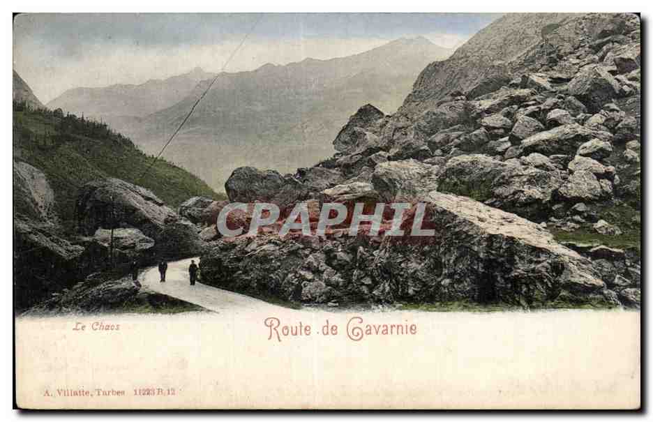 Route de Gavarnie - CPA 