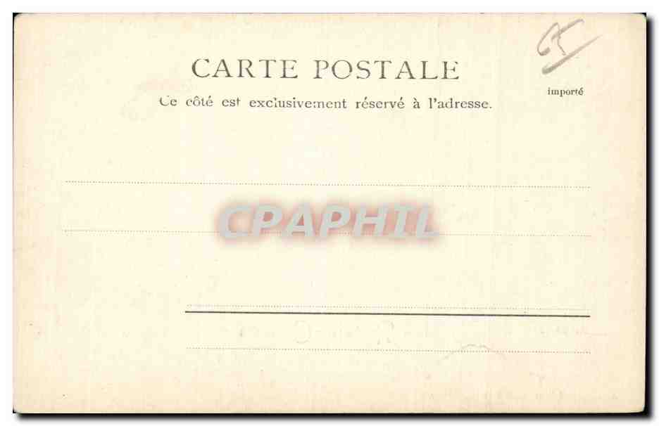 Route de Gavarnie - CPA  — Verso