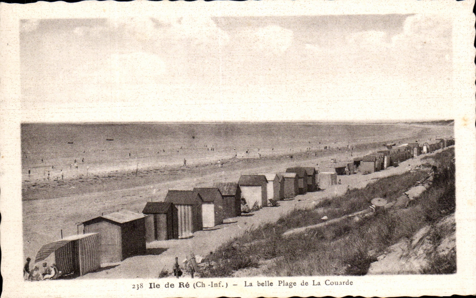 Ile de Ré (Ch-Inf.) - La belle Plage de La Couarde