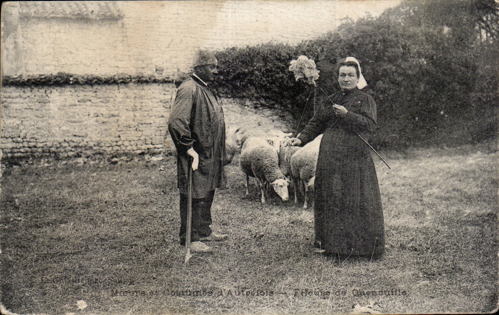 Folklore - Costumes - Moeurs et Costumes d autrefois - CPA 