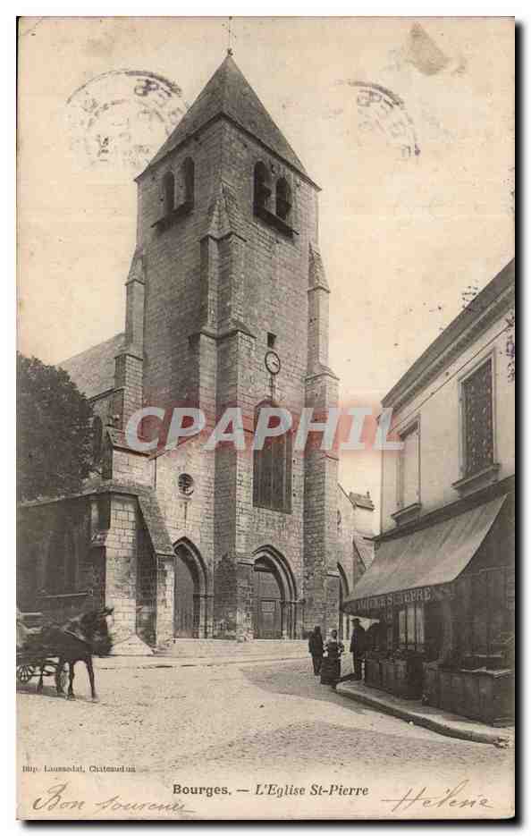 Bourges - L Eglise Saint Pierre - CPA 