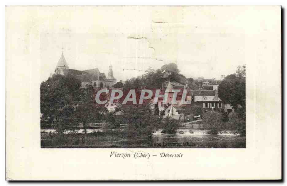 Vierzon (Cher) — Spillway — Publisher Lefebvre & Cie, number 106