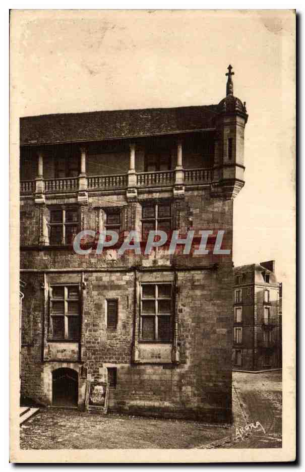 Sarlat — L'Ancien Évêché (Aujourd'hui Théâtre) — Les Arts Graphiques, Toulouse