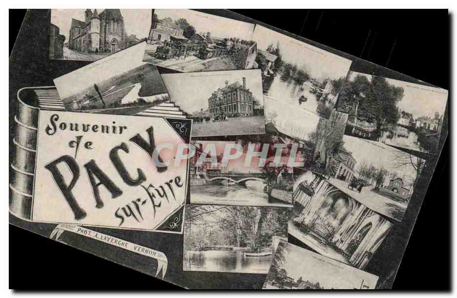 Pacy-sur-Eure — Souvenir de Pacy-sur-Eure — Phot. A. Layerghe, Vernon