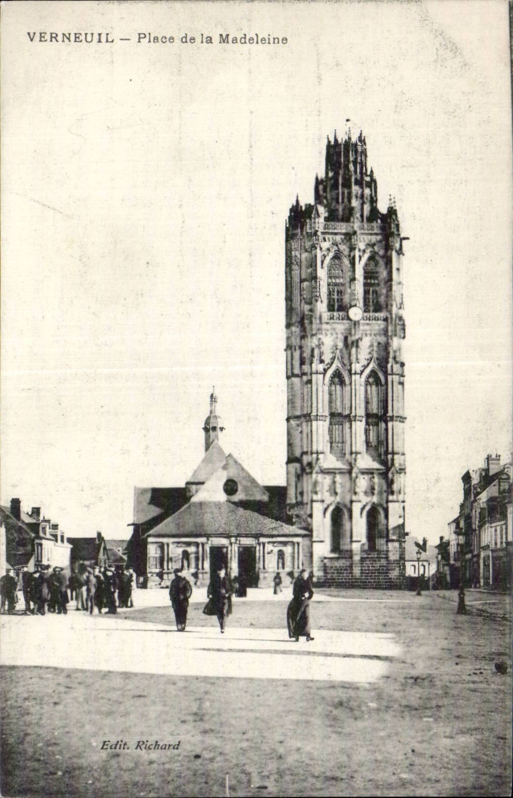 Verneuil — Place de la Madeleine — Edit. Richard