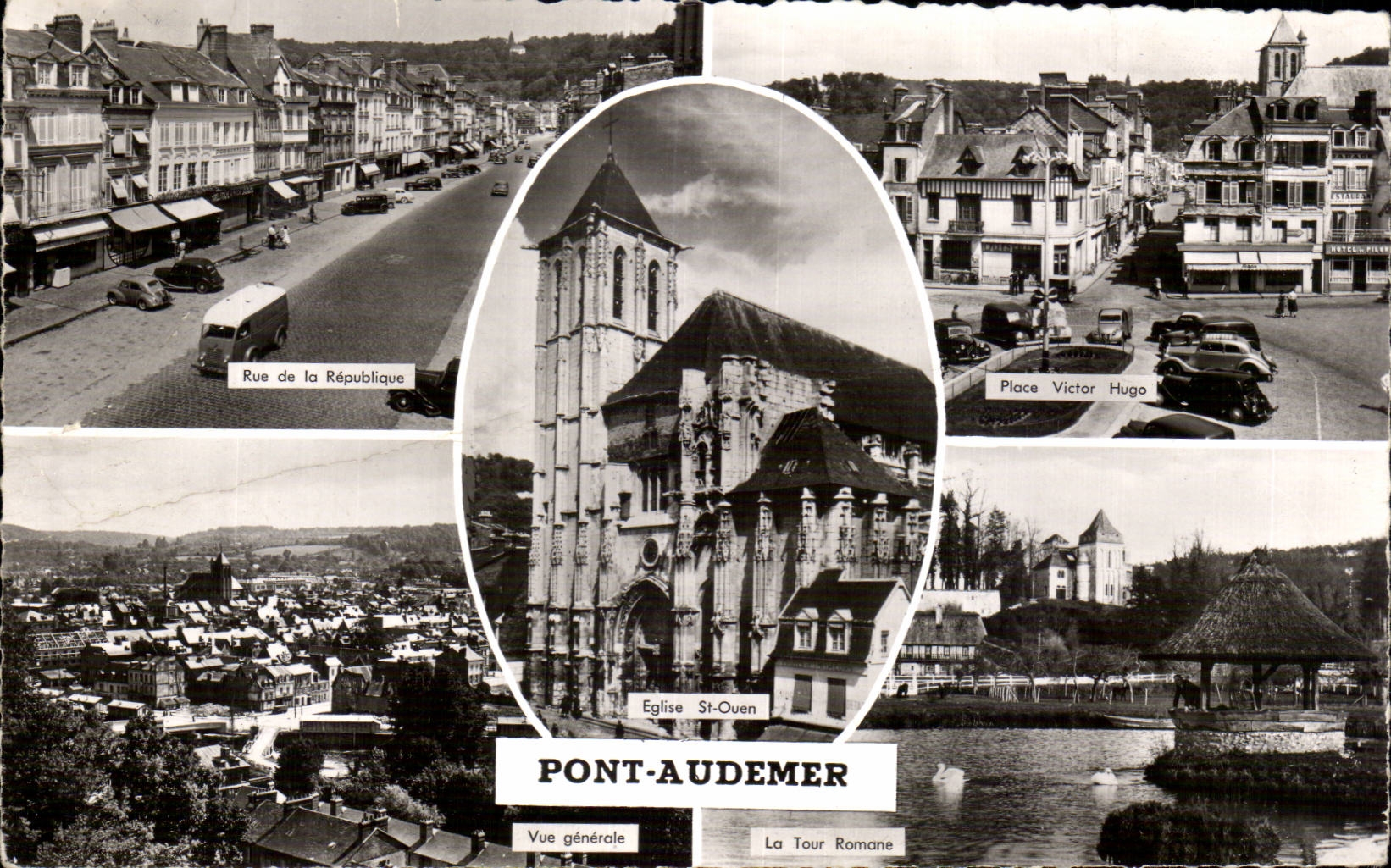 Pont-Audemer — Vue générale — Éditeur Gaby