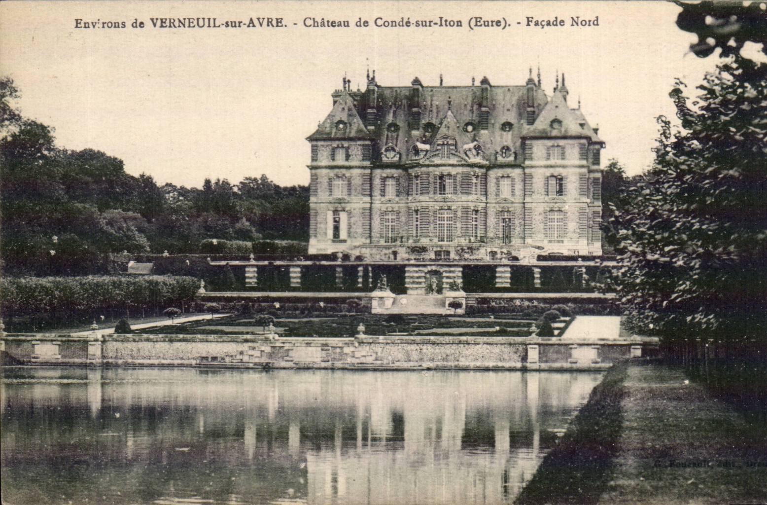 Château de Condé-sur-Iton (Eure) — Façade Nord — C. Bouchault, Drouot