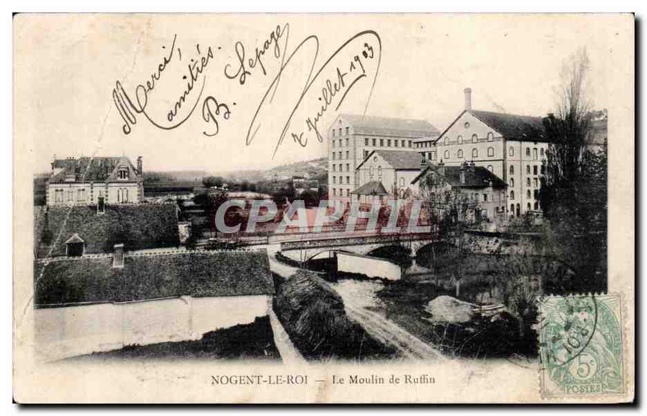 NOGENT-LE-ROI — Le Moulin de Ruffin — éditeur non visible