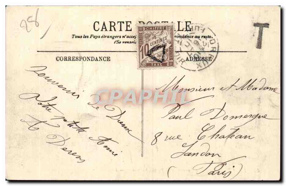 Dreux — Les Vieux Lavoirs de la Porte Chartraine — LL. — Reverso