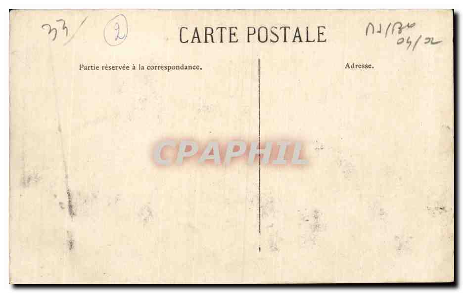 CPA Exposition maritime de Bordeaux Pavillon officiel de la Russie Russia — Verso