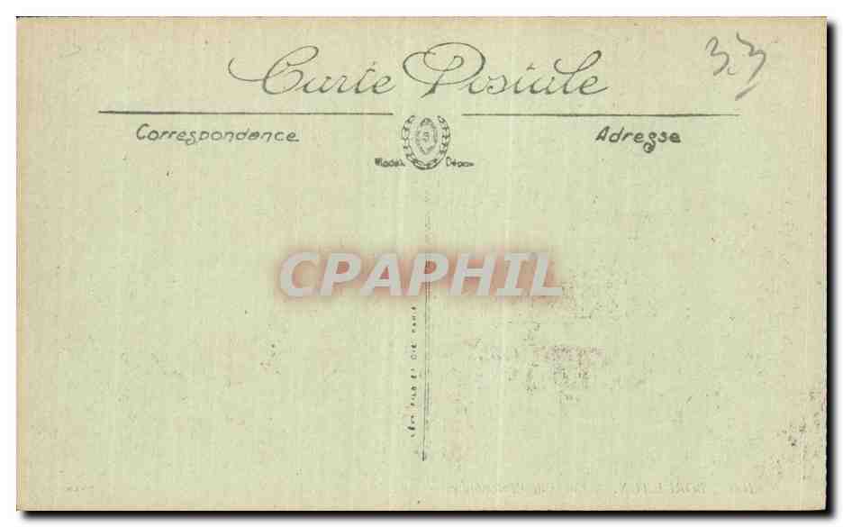 Bordeaux — Cours de l'Intendance — Selecta, n°160 — Rückseite