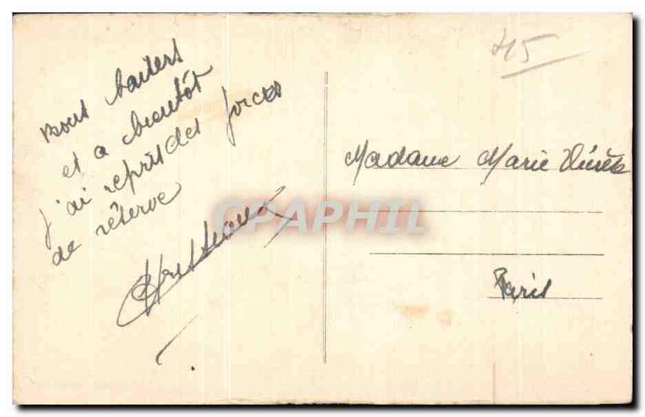 CPA Orleans Le square Gambetta — Verso