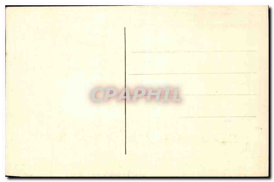 CPA Fantaisie Carte avec dentelle Souvenir de France Fleurs — Verso
