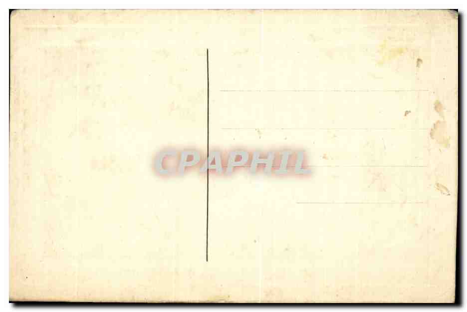 CPA Fantaisie Carte avec dentelle Souvenir de France Fleurs — Verso