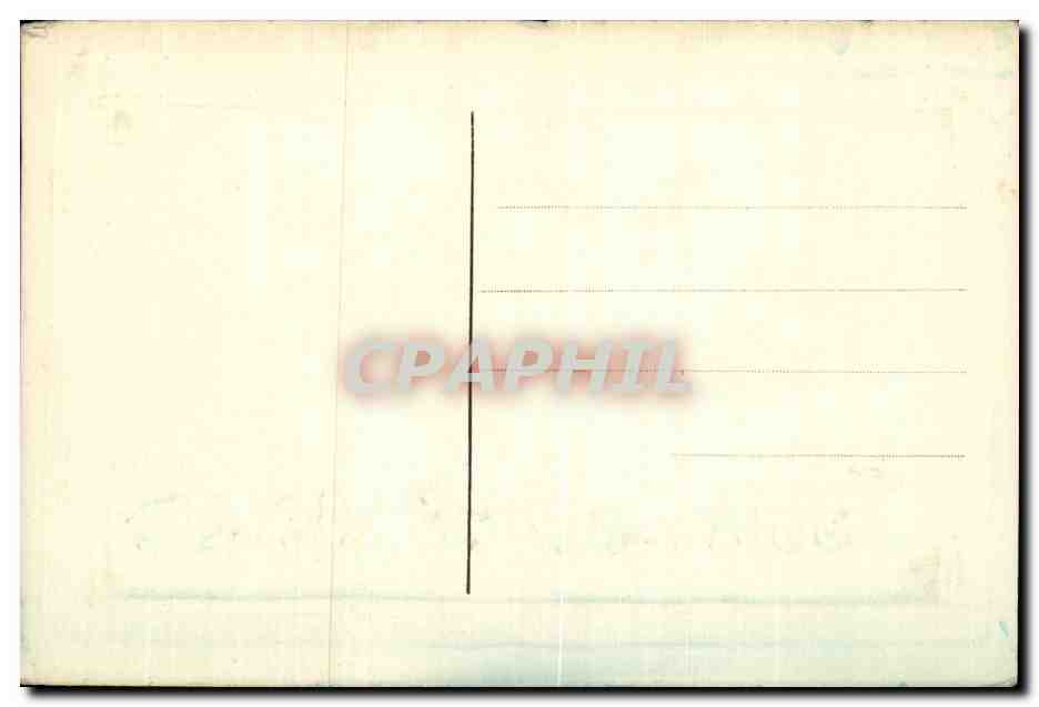 CPA Fantaisie Carte avec dentelle Souvenir de France Fleurs — Verso