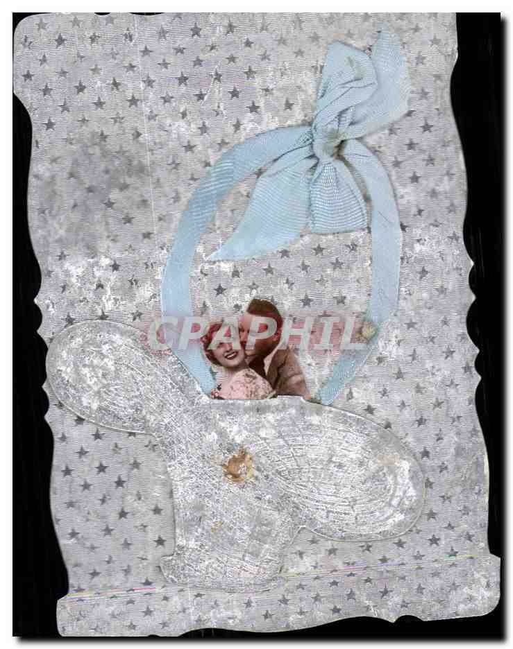 CPA Fantaisie Femme et couple
