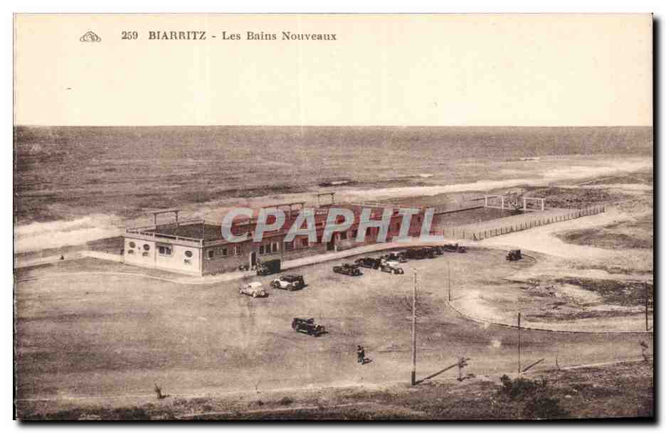 CPA Biarritz Les bains nouveaux 