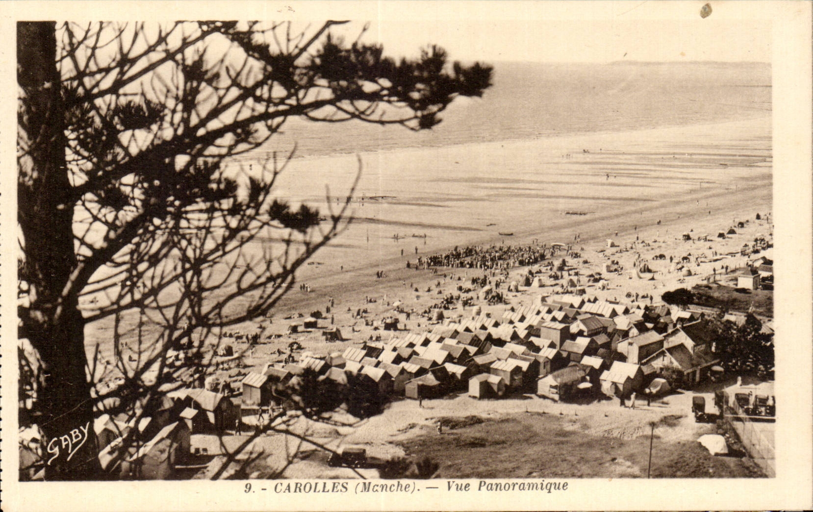 Carolles (Manche) — Vue Panoramique — Gaby