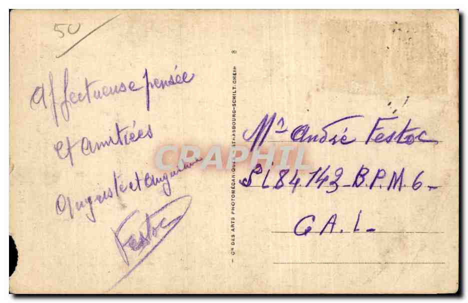 Mont-Saint-Michel — La Rue Principale — CPAPHIL n° 53 — Reverso