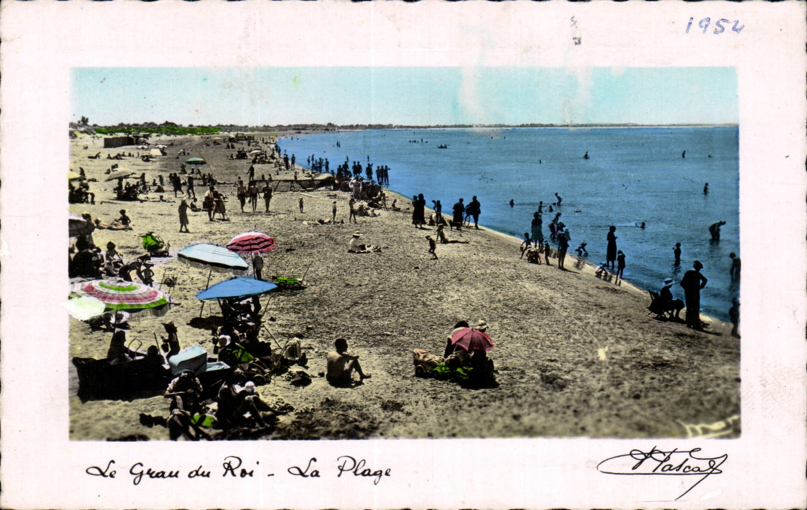 CPA Le Grau du Roi La plage