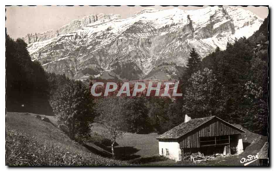 CPSM La Giettaz Le chaine des Aravis