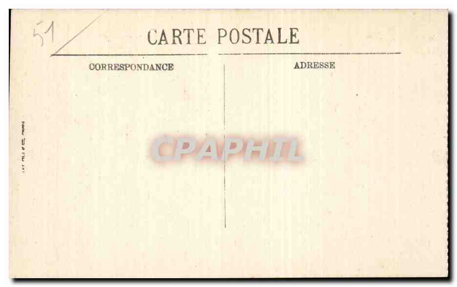 CPA Bataille de la Marne septembre 1914 Poursuite des allemands dans les bois de Fere Champenoise En plein feu — Back