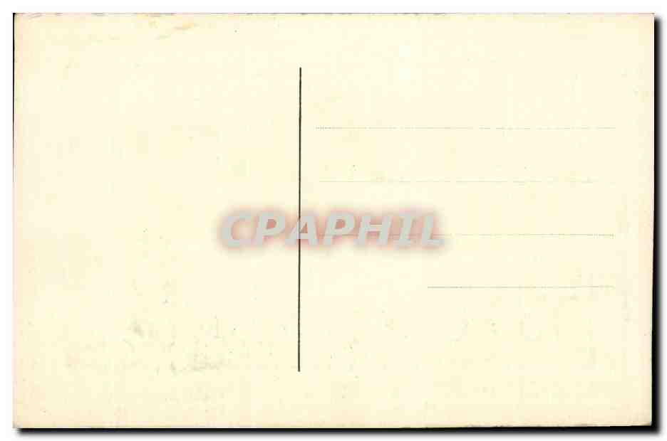 Bouquet de fleurs brodé — carte de vœux pour la mère — sans éditeur ni numéro de série visible — Verso